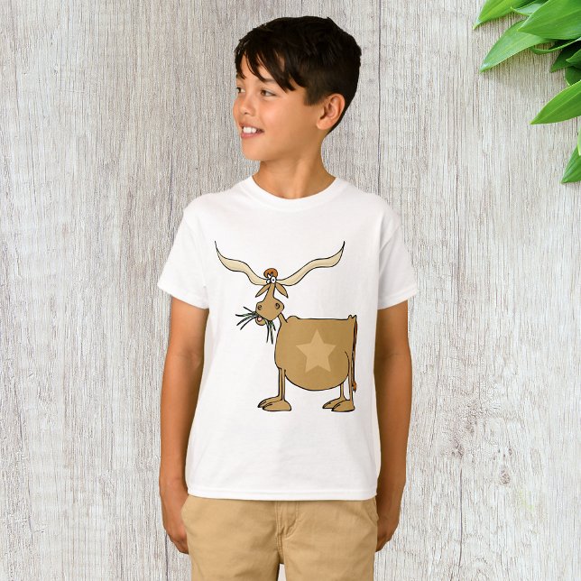 Texas Longhorn Kuh T-Shirt (Von Creator hochgeladen)
