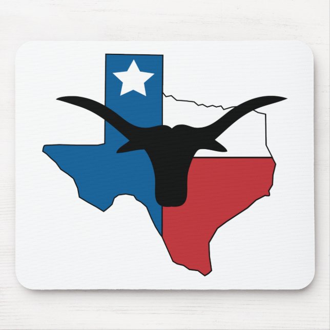 Texas Longhorn Mousepad (Vorne)