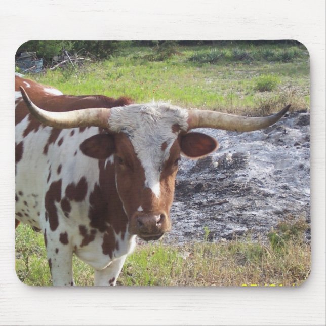 Texas Longhorn Mousepad (Vorne)