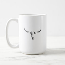 Texas Longhorn Skull Kaffeetasse