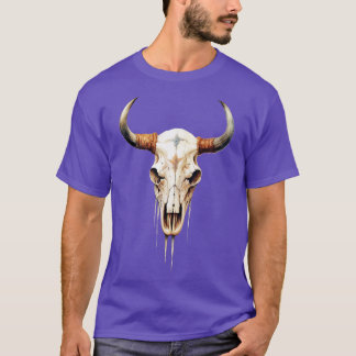 Texas Longhorn Skull T-Shirt