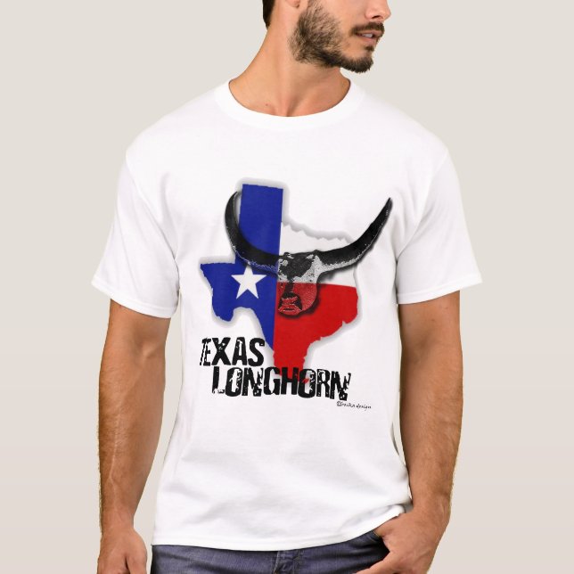 Texas Longhorn T-Shirt (Vorderseite)