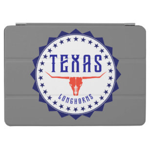 Texas Longhorns Abzeichen Logo Design iPad Air Hülle