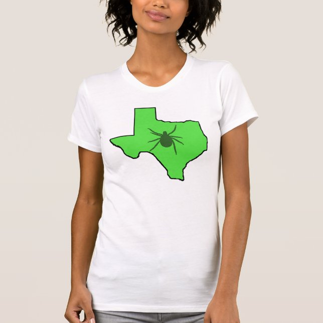 Texas Lyme Disease Awareness Cowboy Boots Shirt (Vorderseite)