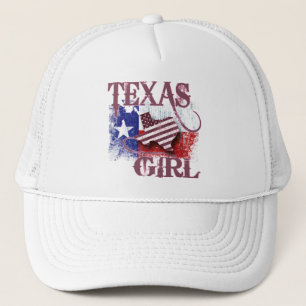 TEXAS-MÄDCHEN TRUCKERKAPPE