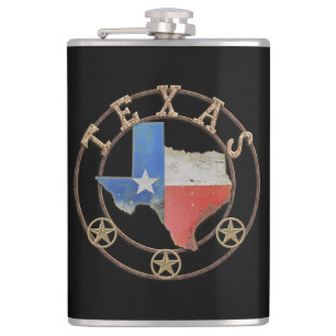 Texas Map Barn Art Flachmann