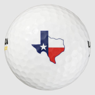 TEXAS MAP GOLFBALL