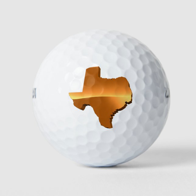 TEXAS MAP GOLFBALL (Vorderseite)