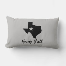 Texas Map Lone Star Staat Howdy Y'all
