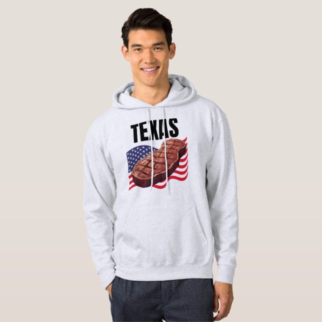 Texas Men Hooded Sweatshirt (Vorne ganz)