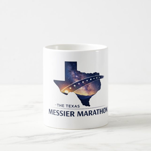 Texas Messier Marathon Coffee Mug Kaffeetasse (Mittel)