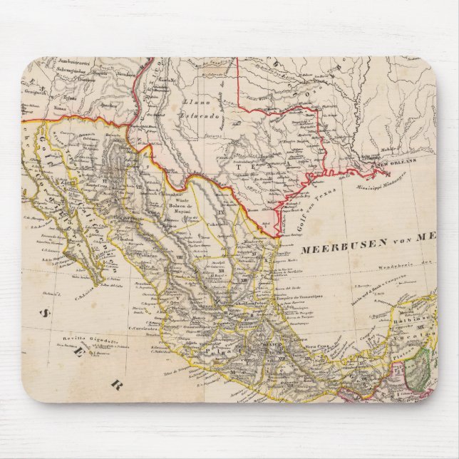 Texas, Mexiko Mousepad (Vorne)