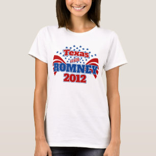 Texas mit Romney 2012 T-Shirt