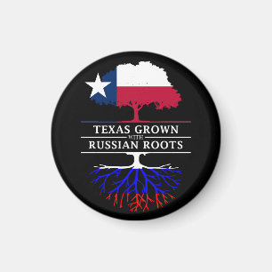 Texas mit russischen Wurzeln angebaut Magnet