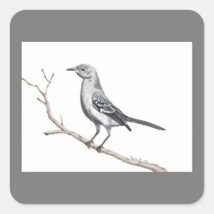 Texas Mockingbird Sticker
