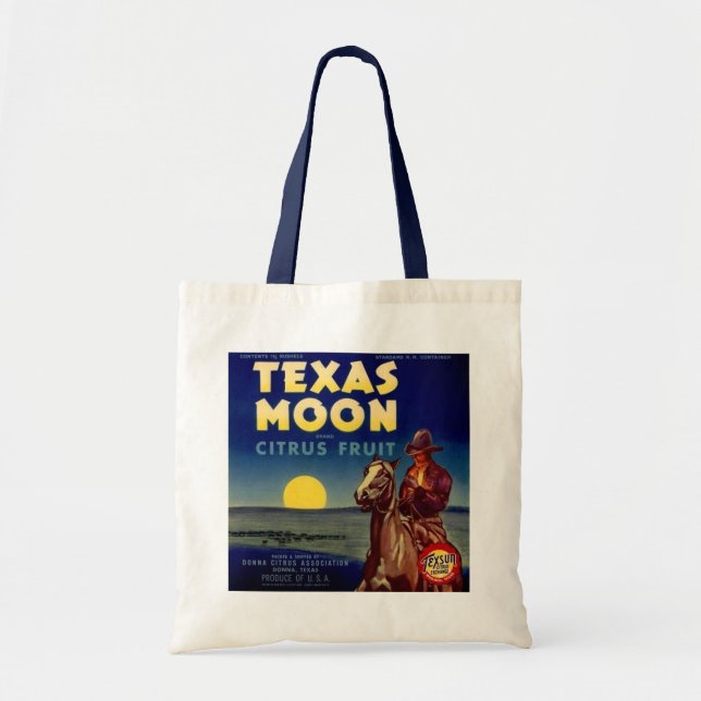 Texas Moon Citrus Fruchtkäfige Etikett Tragetasche (Vorne)