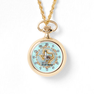 Texas Muscheln Lighthouse Armbanduhr