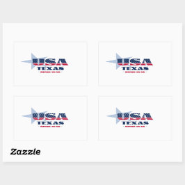 Texas My Zuhause Staat Sticker