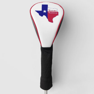 Texas National Flag Map Golf Headcover