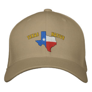 Texas Native StickHat Bestickte Kappe