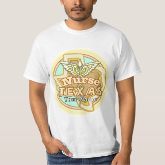 Texas Nurse Caduceus  T-Shirt