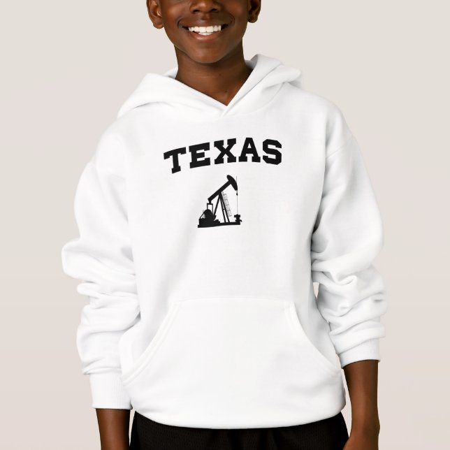 Texas-Öl-Pumpe Hoodie (Vorderseite)