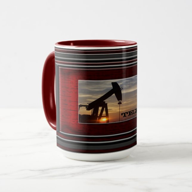 Texas-Öl Tasse (Vorderseite Links)