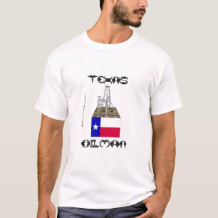 Texas-Ölindustrieller, Ölfeld-T - Shirt