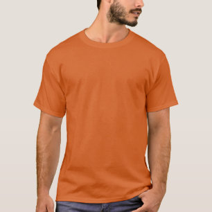 Texas Orange Men Dark T - Shirt