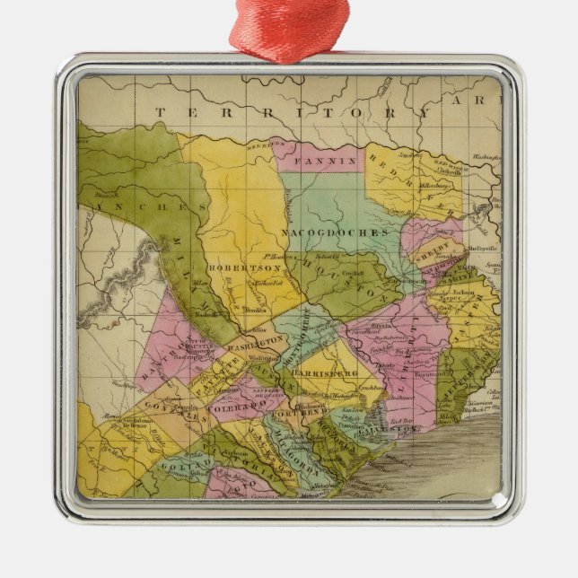 Texas Ornament Aus Metall (Vorne)
