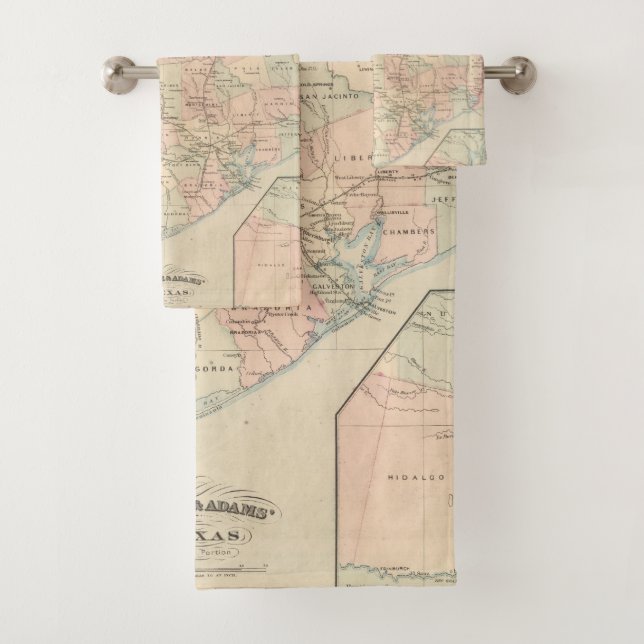 Texas, Ostteil Badhandtuch Set (Insitu)