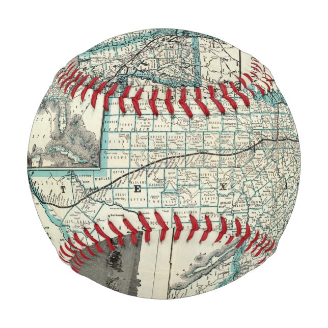 Texas Pacific Railway Baseball (Vorderseite)