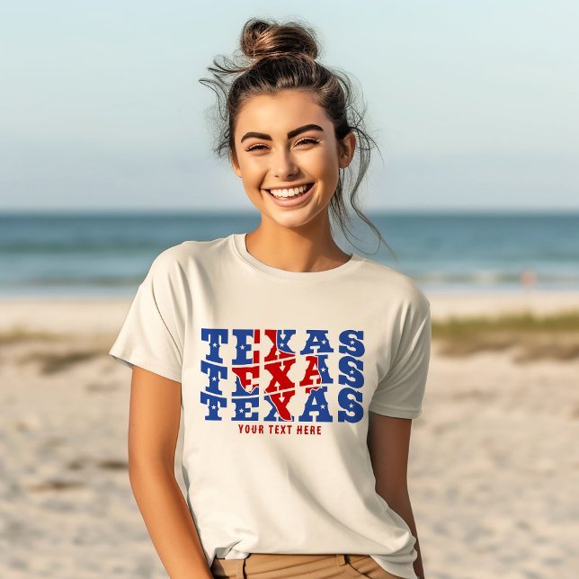 Texas Patriotic State Love USA T-Shirt (Von Creator hochgeladen)