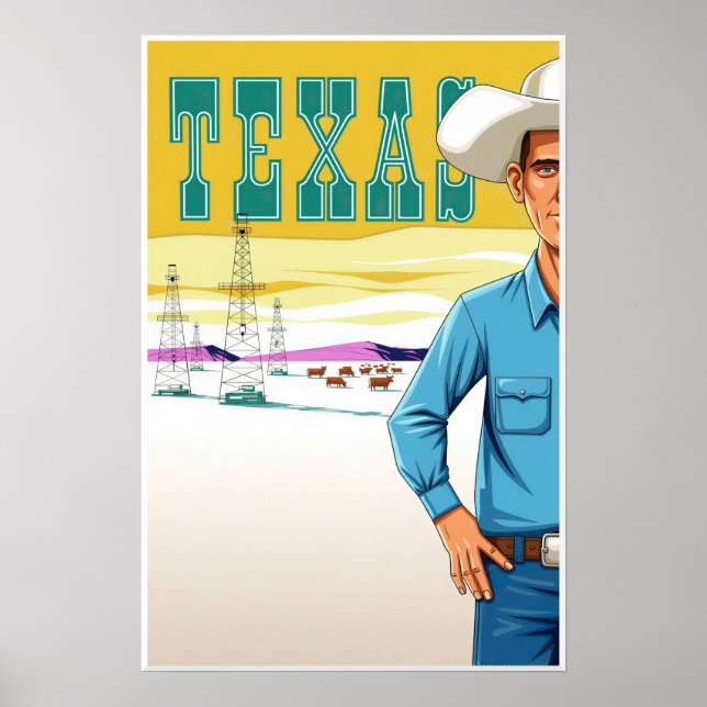 Texas Plakat  (Vorne)