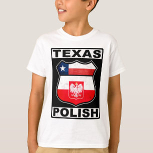 Texas Polnischer Amerikaner T-Shirt