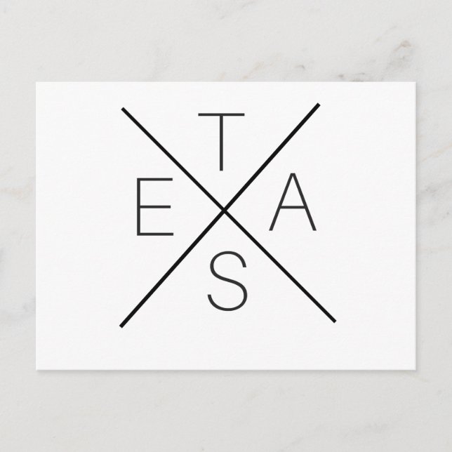 TEXAS Postkarte (Vorderseite)