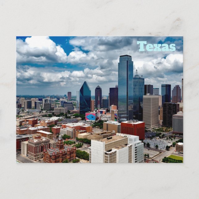 Texas Postkarte (Vorderseite)