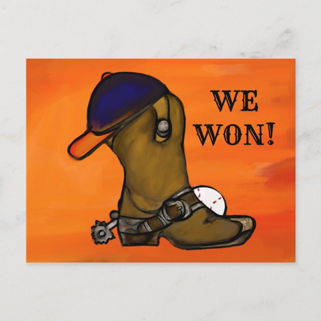 TEXAS POSTKARTE (Vorderseite)