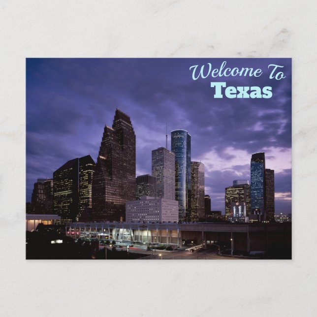 Texas Postkarte (Vorderseite)