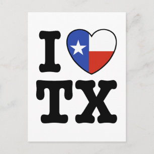 Texas Postkarte