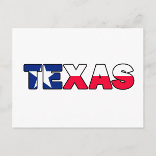 Texas Postkarte