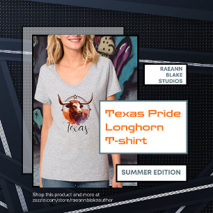 Texas Pride Longhorn T - Shirt