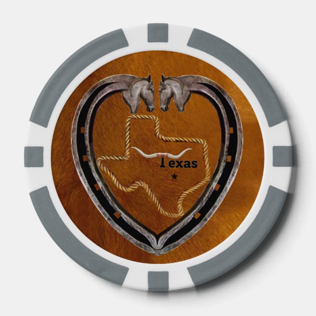 Texas Pride Pokerchips (Vorderseite)