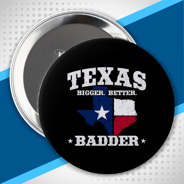 Texas Pride - Stolz Texan - Staatsflagge Texas Button (Von Creator hochgeladen)