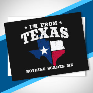 Texas Pride - Texas Meme - Staatenflagge Texas Postkarte