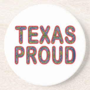 Texas Proud Bluebonnet Getränkeuntersetzer