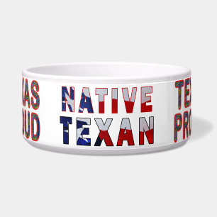 Texas Proud Bluebonnet Napf