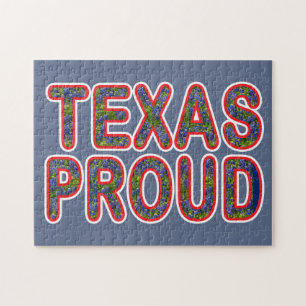 Texas Proud Bluebonnet Puzzle