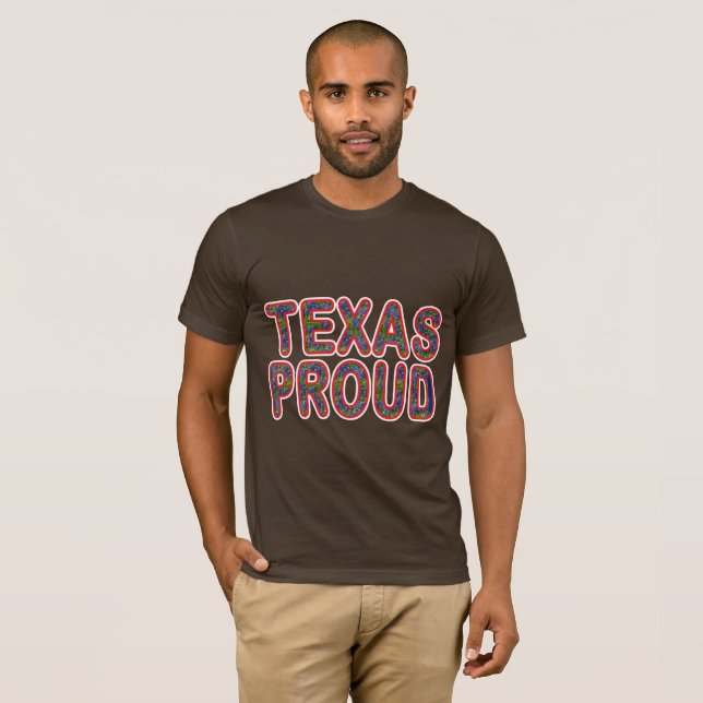 Texas Proud Bluebonnet T-Shirt (Vorne ganz)