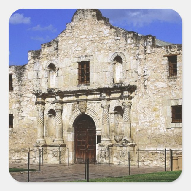 TEXAS QUADRATISCHER AUFKLEBER (Vorderseite)